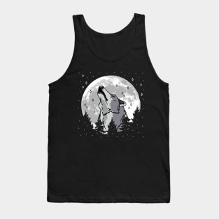 Howling Wolf Moon Tank Top